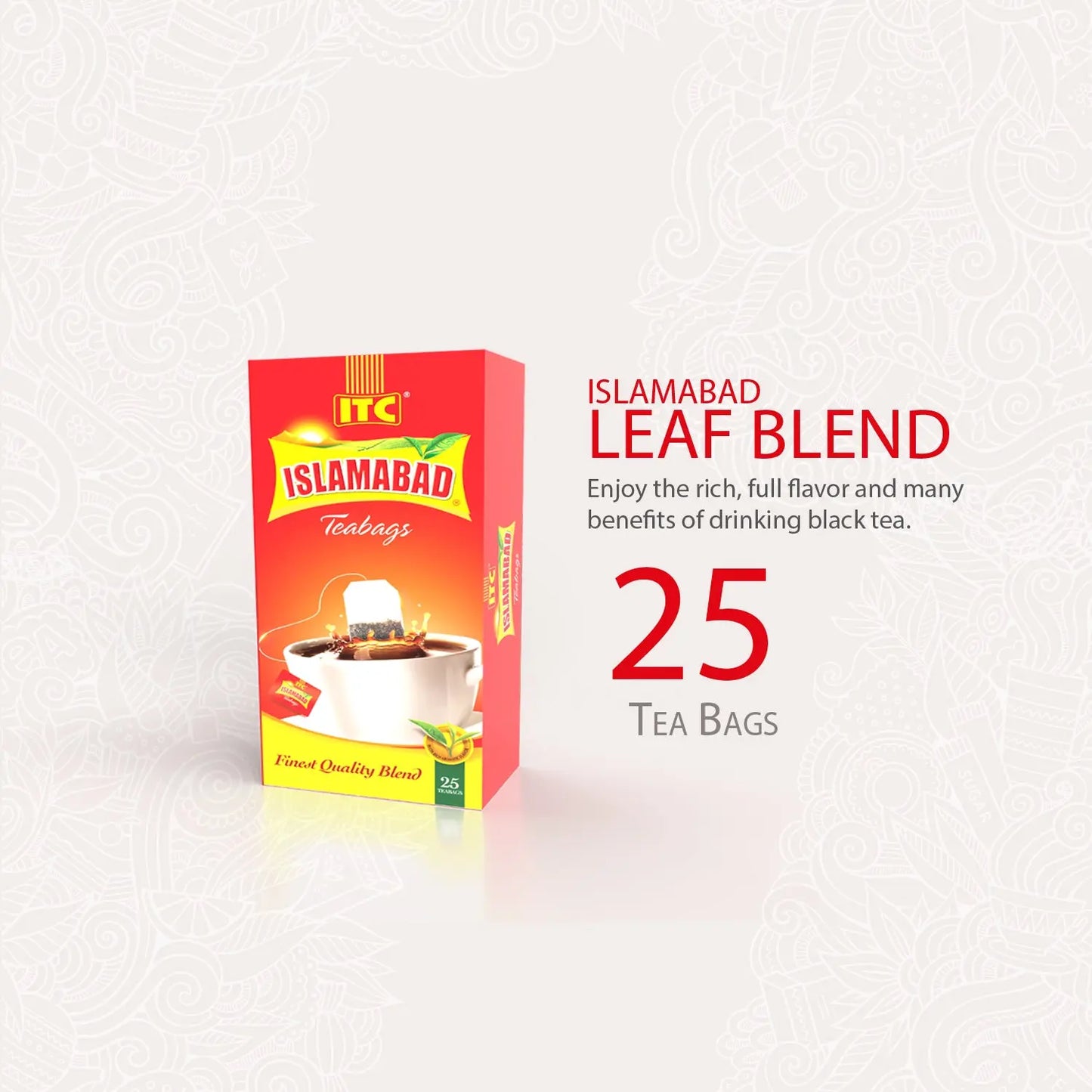 Islamabad Tea - 25 Tea Bags Islamabad Tea Company