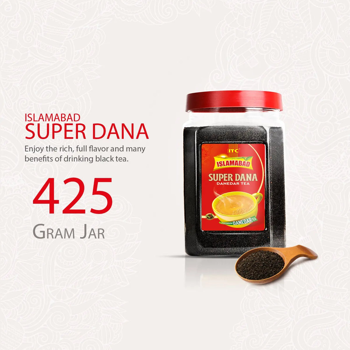Islamabad Tea Super Dana 425 Gram Jar Islamabad Tea Company