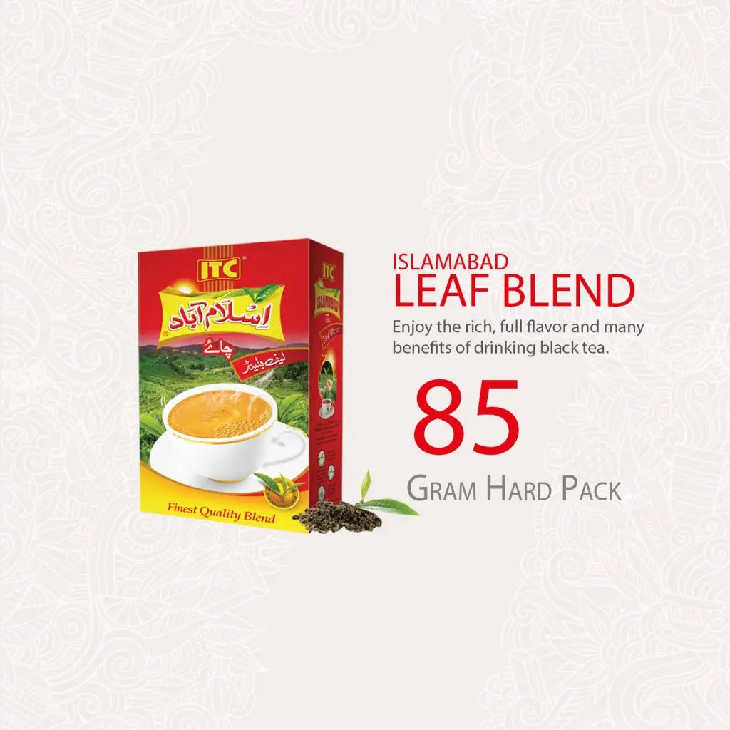 Islamabad Tea leaf blend 85 Gram Hard Pack Islamabad Tea Company