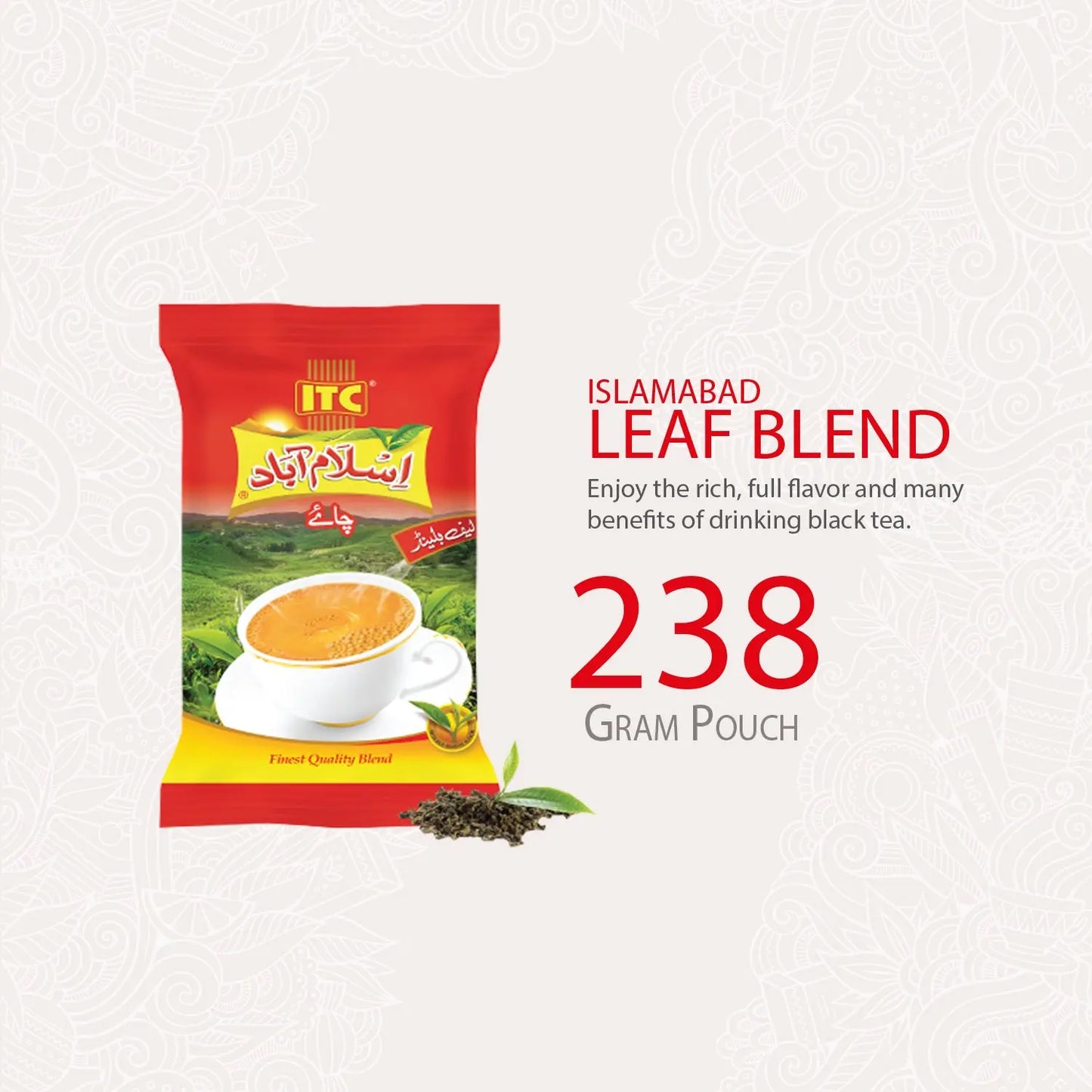 Islamabad Tea L380eaf blend238 Gram Pouch Islamabad Tea Company