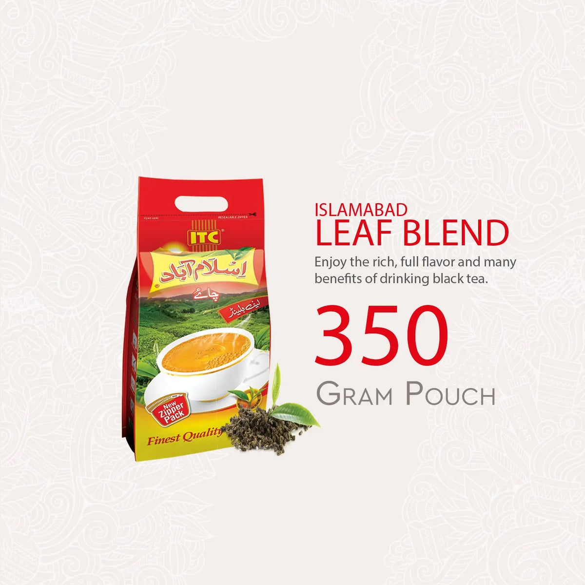 Islamabad Tea Leaf Blend  350 Gram Pouch Islamabad Tea Company