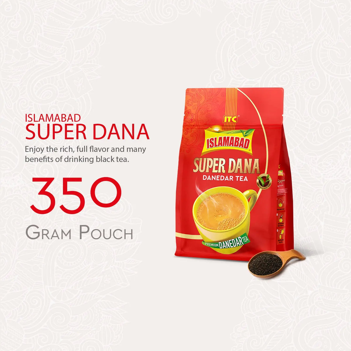 Islamabad Tea Super Dana 350 Gram Pouch Islamabad Tea Company