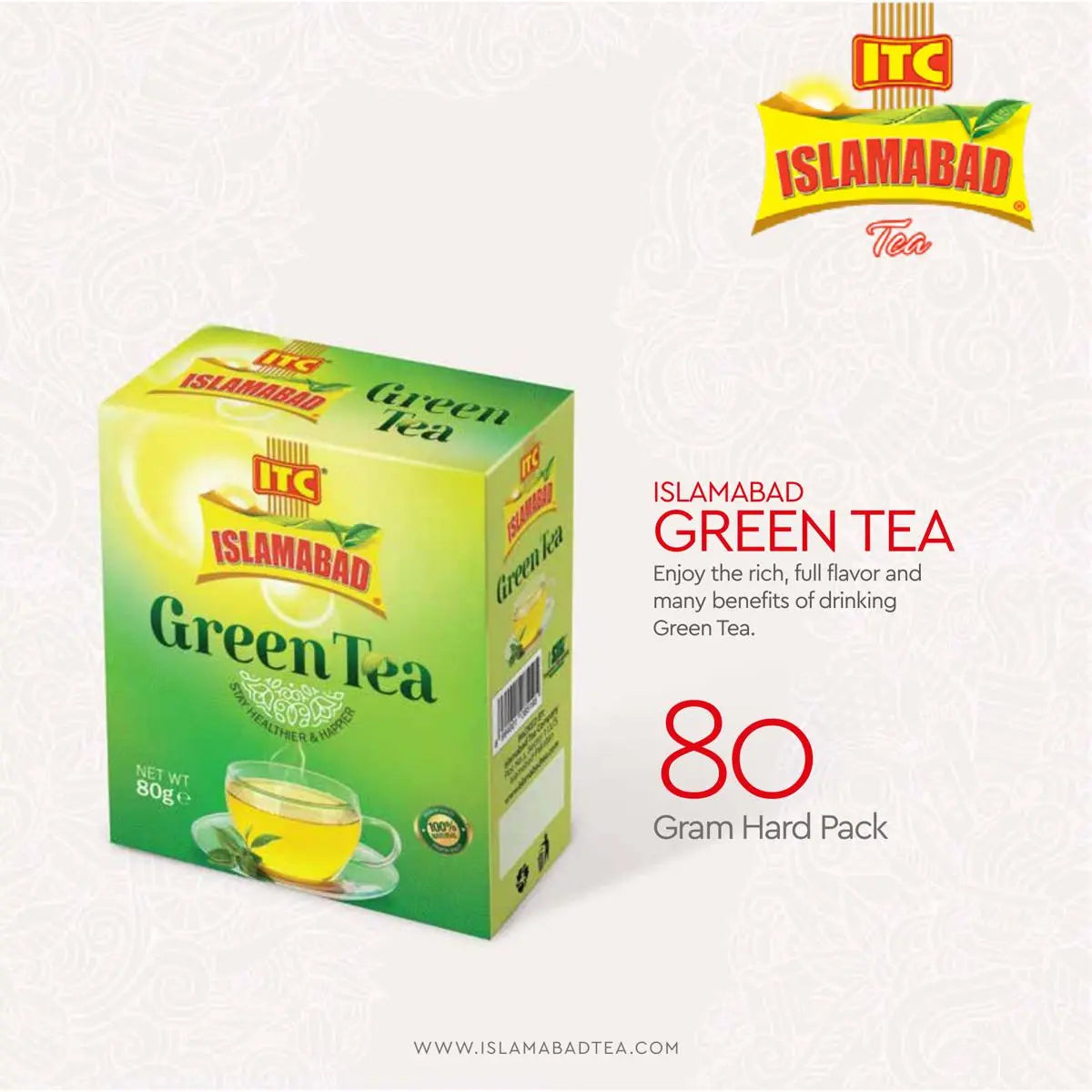 Islamabad Green Tea 80GM Islamabad Tea Company